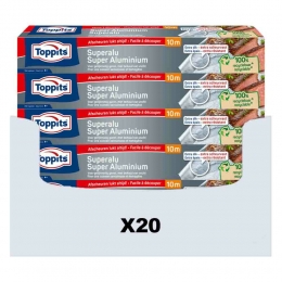 20xToppitsSuperAluminiumfolie10meter
