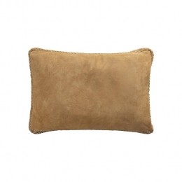 PTMDSukyCamelSuedeLeatherCushionRectangle