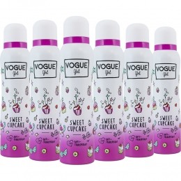 6xVogueGirlAntiTranspirantSweetCupcake150ml