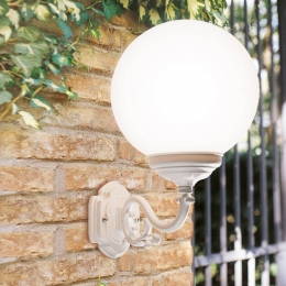 LCDBuitenwandlamp1130bolkapwit