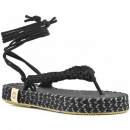 SandalenNalhoBLKMEDHASANDALWITHCROCHETUPPER