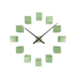 Karlsson-WallClockDIYCubicMetallic