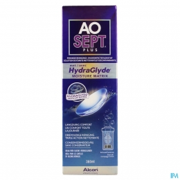 AoseptPlusMetHydraglyde1x360ml1Lenscase
