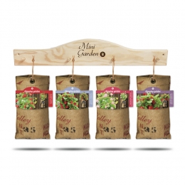 BazaHangtuintjesSetAardbeien1set