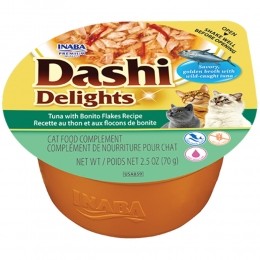 CiaoKattenvoerNatDashiDelightsBouillonTunaBonito70gr