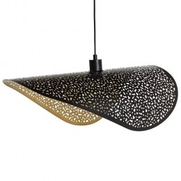 Beliani-MAHI-Hanglamp-Zwart-Metaal