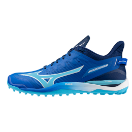 MizunoWAVELEOPARDUSHockeyschoenenMugenBlauwWitEstateBlauwDamesHerenMaat38