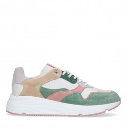 Groenesudesneakersmetpasteltinten