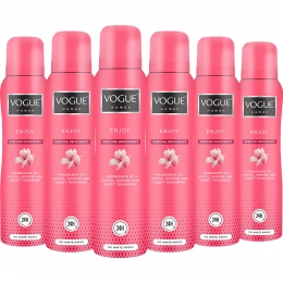 6xVogueEnjoyParfumDeodorant150ml
