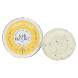 BeeNatureOvervetteZeepHoney100g