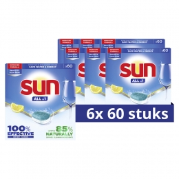 6xSunVaatwastablettenCitroen60stuks