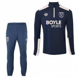 UmbroWestHamUnitedTrainingspak14-Zip2025-2026Blauw