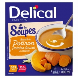 DelicalSoepPompoenZoeteAardappelenRoom4x200ml