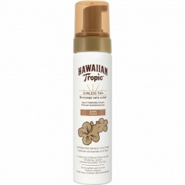 2xHawaiianTropicSunlessTanFoamDark200ml