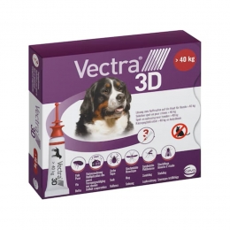 VectraAnti-vloTeek3DHondXL40kg3stuks