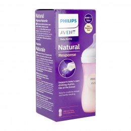 AventNaturalResponse30Zuigfles260mlRoze