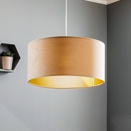 MacoDesignHanglampSalinabeigegoud50cm