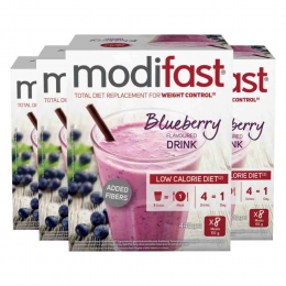 4xModifastIntensiveMilkshakeBlueberry8x55gr