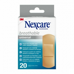 Nexcare3mBreathuniv25x72mmStrips20N0320ns-1
