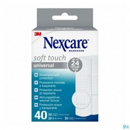 Nexcare3mSoftTouchUniversalAssortStrips40