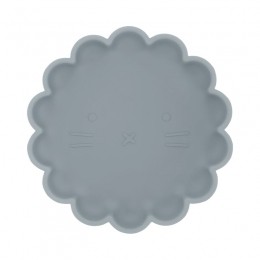 Dutsi-WelpjeSerie-SiliconenBabybord-LeeuwenOntwerp-18cm-Pastelblauw