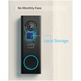 EufyVideoDoorbell2KUitbreidingSlimmedeurbelZwart