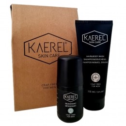KaerelStarterSetShampooDouchegel200mlDeodorant75ml1set