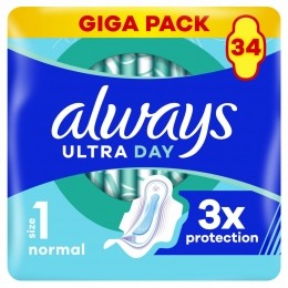 6xAlwaysMaandverbandUltraDagNormal34stuks