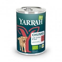 12xYarrahBioHondenvoerChunksRund405gr