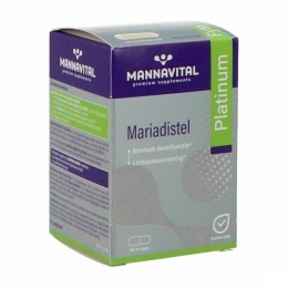 MannavitalMariadistelPlatinumV-caps60