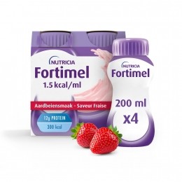 Fortimel15kcalAardbei4x200ml