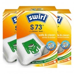 3xSwirlStofzuigerzakkenS734stuks