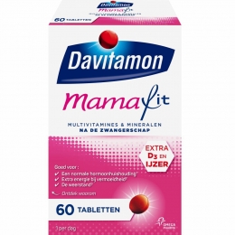 GratisVerzending4xDavitamonCompleetMamaFit60tabletten