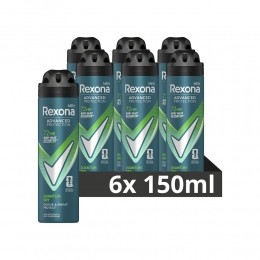 6xRexonaMenDeodorantSprayAdvancedProtectionQuantumDry150ml