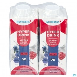 HyperdrinkDbLactRodeVruchten4x200ml