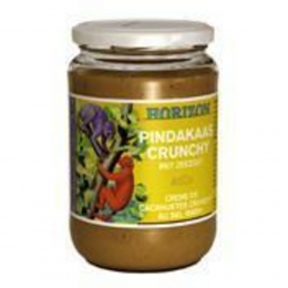 3xHorizonPindakaasCrunchymetZoutBio650gr