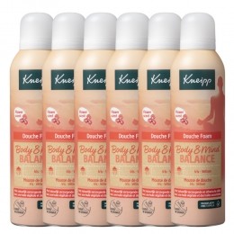 6xKneippDoucheFoamBodyMindBalance200ml