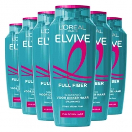 6xLOralElviveFullFiberShampoo250ml