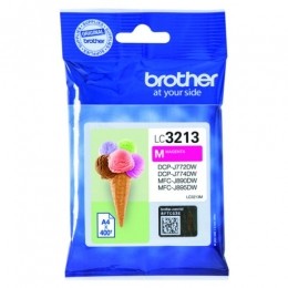 Inktcartridgebrotherlc-3213mrood