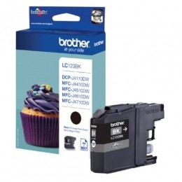 Inktcartridgebrotherlc-123bkzwart