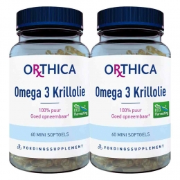 GratisVerzending2xOrthicaOmega-3Krillolie60softgels