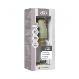 BibsBabyflesGlasCompleteSetSage120ml