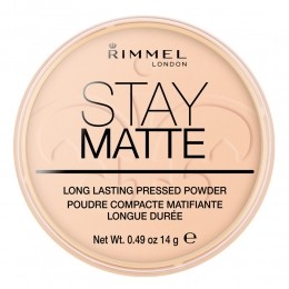 3xRimmelStayMattePressedPowder006WarmBeige14gr