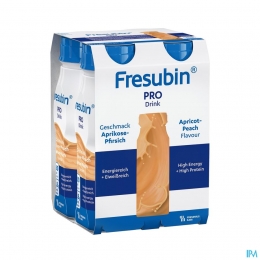 FresubinProDrinkAbrikoosPerzikFl4x200ml