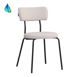 StoelLyonbeigegerecycledpolyester