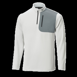 MizunoEssential14ZipGrijsDamesHerenMaatL