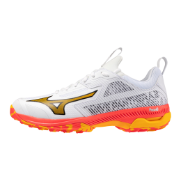 MizunoWAVEPANTHERA2WitFieryCoral2CitrusDamesHerenMaat42
