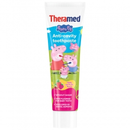 TheramedTandpastaJunior0-6mndPeppaPigRoodFruit50ml