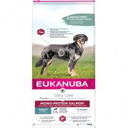 EukanubaAdultMonoProteneHondenvoerZalm12kg