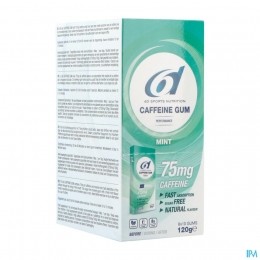 6dSportsCaffeine75mgGumMint60x2g